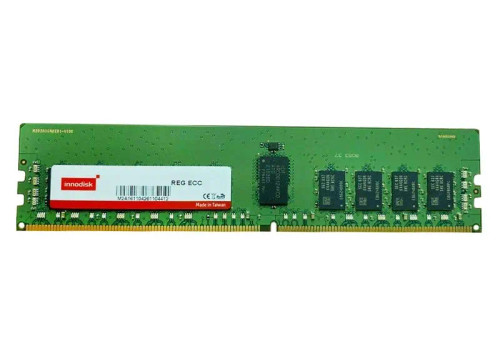 M4R0-8GSQECRG | Innodisk Corporation | Innodisk 8GB DDR4-2133MHz PC4-17000 ECC Registered CL15 288-Pin DIMM 1.2V Single Rank Memory Module