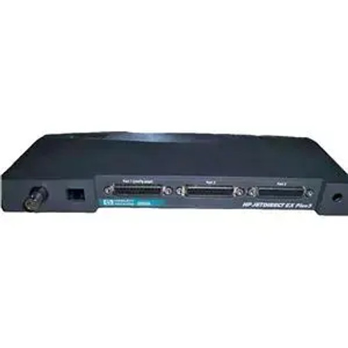 J2593-60001 | HP | JetDirect EX Plus3 External Print Server Ethernet 3-Port 10Base-T RJ45 + BNC LAN Interface Module