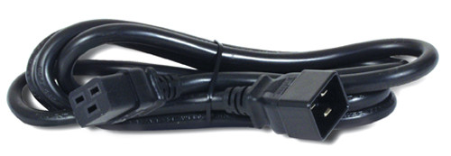 AP9877 | APC | power cable Black 78" (1.98 m) C19 coupler C20 coupler