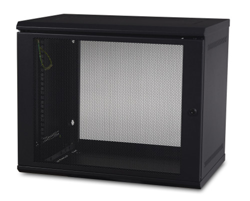 AR109 | APC | rack cabinet 9U Wall mounted rack Black