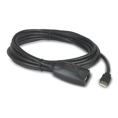 NBAC0213L | APC | NetBotz USB Latching Repeater Cable, LSZH - 5m USB cable 196.9" (5 m) USB A Black