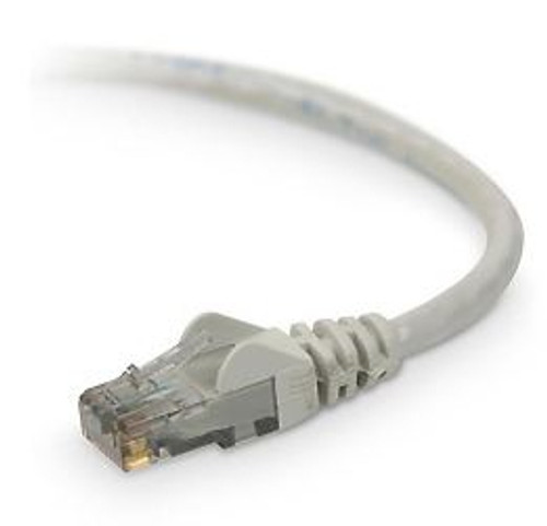TAA980-10-GRY-S | Belkin | CAT6 Snagless Patch Cable 10 ft networking cable Gray 120" (3.05 m)
