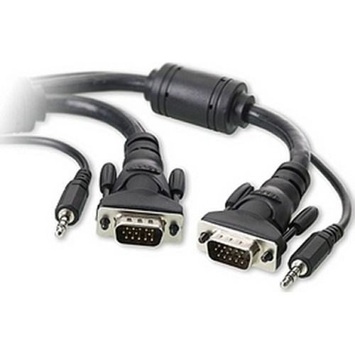 F3X1982-50 | Belkin | video cable adapter 590.6" (15 m) VGA (D-Sub) + 3.5mm Black