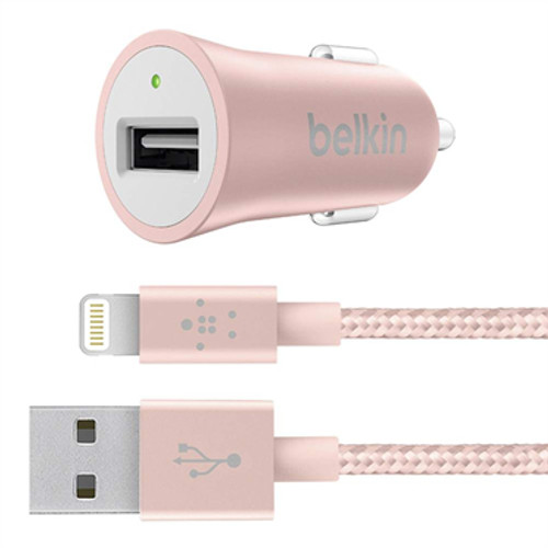 F8J186BT04-C00 | Belkin | mobile device charger Auto Pink,White F8J186BT04-C00 | Belkin | mobile device charger Auto Pink,White