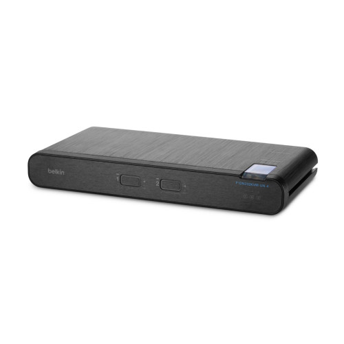 F1DN202KVM-UN-4 | Belkin | Universal 2nd Gen Secure KVM switch Rack mounting Black F1DN202KVM-UN-4 | Belkin | Universal 2nd Gen Secure KVM switch Rack mounting Black
