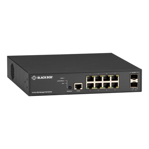 LPB3010A | Black Box | network switch Managed L2+ Gigabit Ethernet (10/100/1000) Power over Ethernet (PoE)