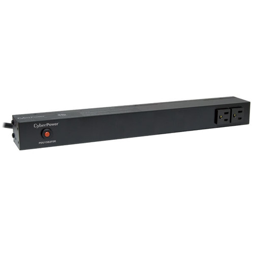 PDU15B2F8R | Cyberpower | power distribution unit (PDU) 10 AC outlet(s) 1U Black
