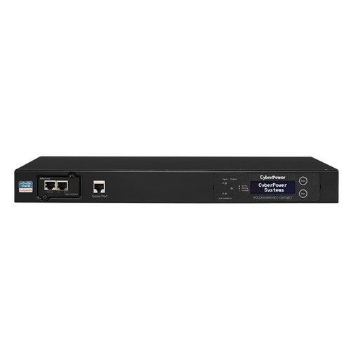 PDU20SWHVIEC10ATNET | Cyberpower | power distribution unit (PDU) 10 AC outlet(s) 1U Black