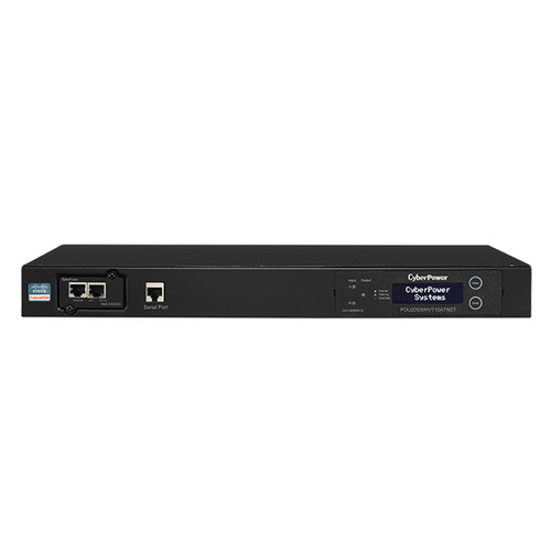 PDU20SWHVT10ATNET | Cyberpower | power distribution unit (PDU) 10 AC outlet(s) 1U Black