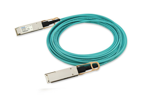 FCBN425QE1C15 | Finisar | 100G Quadwire InfiniBand cable 590.6" (15 m) QSFP28 Turquoise
