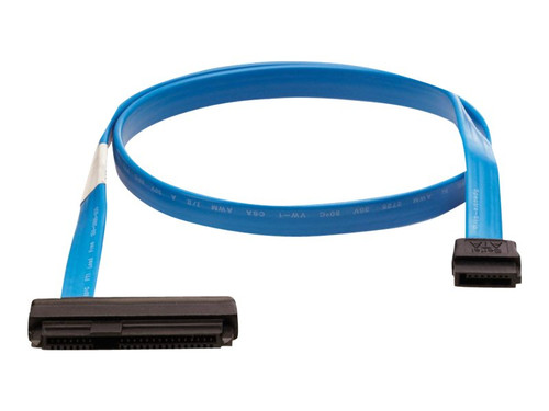P06307-B21 | Hewlett Packard Enterprise | Serial Attached SCSI (SAS) cable Blue
