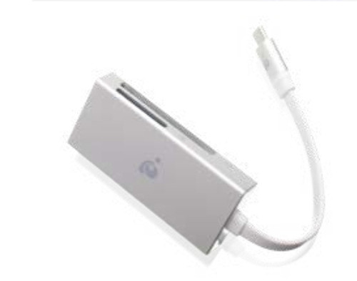 GFR3C15 | iogear | card reader Silver USB 3.2 Gen 1 (3.1 Gen 1) Type-C