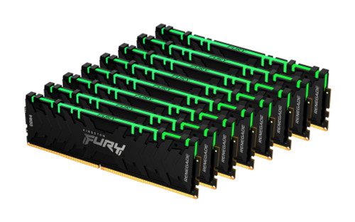 KF432C16RBAK8/256 | Kingston Technology | FURY Renegade RGB memory module 256 GB 8 x 32 GB DDR4 3200 MHz