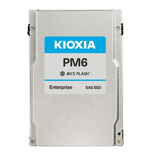 KPM6XRUG960G | KIOXIA | Kioxia PM6-R 2.5" 960 GB SAS BiCS FLASH TLC