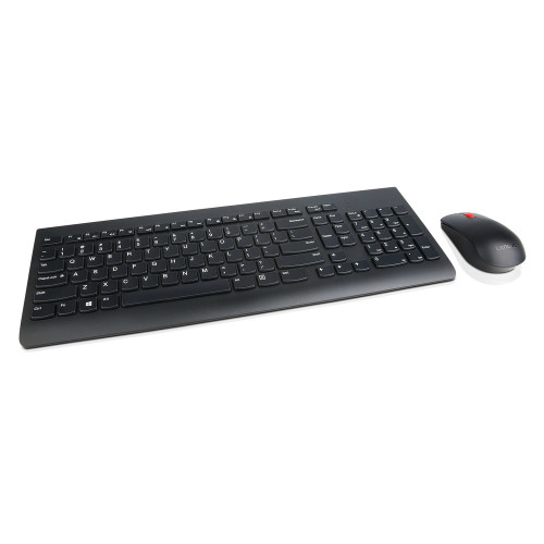 Lenovo - 4X30H56876 Keyboard - Wireless Connectivity - RF - USB Interface - Spanish (Latin America) - Notebook, Tablet, Desktop Computer - Mechanical 4X30H56876 | Lenovo | Input Device