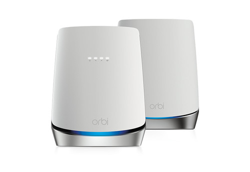 CBK752-100NAS | Netgear | NETGEAR Orbi Tri-band (2.4 GHz / 5 GHz / 5 GHz) Wi-Fi 6 (802.11ax) White 6 Internal