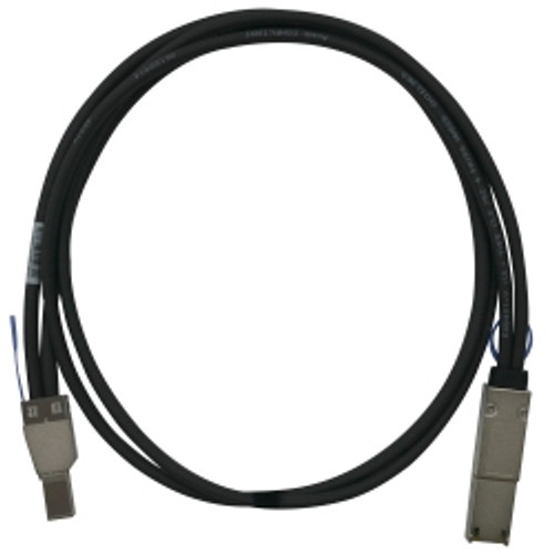 CAB-SAS05M-8644-8088 | QNAP | Serial Attached SCSI (SAS) cable 39.4" (1 m) Black, Metallic