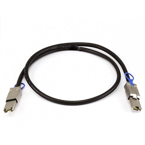 CAB-SAS10M-8088 | QNAP | Serial Attached SCSI (SAS) cable 39.4" (1 m) Black