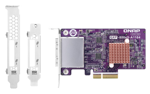 QXP-800ES-A1164 | QNAP | interface cards/adapter Internal Mini-SAS