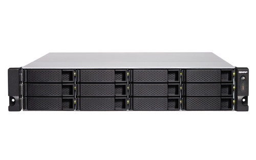 TS-1283XU-RP-E2124-8G-US | QNAP | TS-1283XU-RP NAS Rack (2U) Ethernet LAN Aluminum, Black E-2124