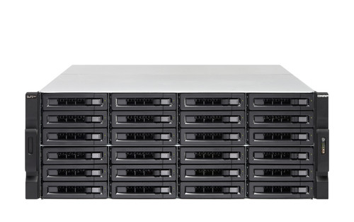 TS-H2483XU-RP-E2236-128G-US | QNAP | TS-h2483XU-RP NAS Rack (4U) Ethernet LAN Black E-2236