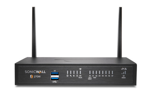02-SSC-7317 | SonicWall | TZ270W hardware firewall 2000 Mbit/s