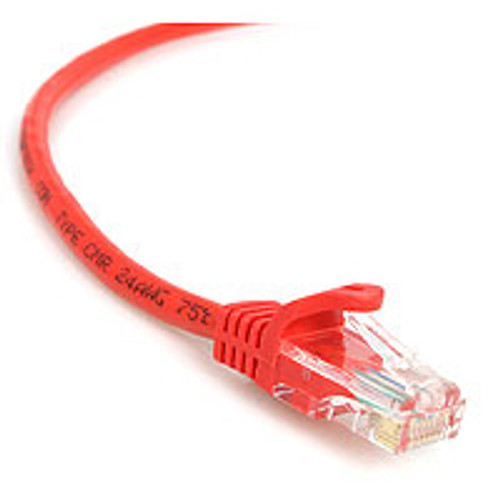 45PATCH50RD | StarTech.com | 50 ft Red Snagless Category 5e (350 MHz) UTP Patch Cable networking cable 600" (15.2 m)