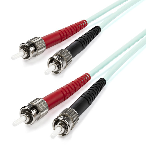 A50FBSTST1 | StarTech.com | fiber optic cable 39.4" (1 m) ST OM3 Turquoise