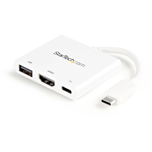 CDP2HDUACPW | StarTech.com | notebook dock/port replicator Wired USB 3.2 Gen 1 (3.1 Gen 1) Type-C White