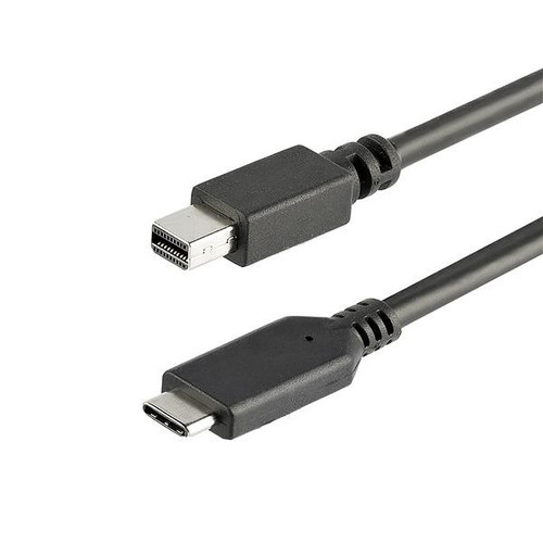 CDP2MDPMM1MB | StarTech.com | video cable adapter 39.4" (1 m) USB Type-C Mini DisplayPort Black