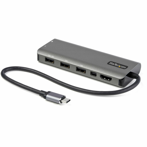 DKT31CMDPHPD | StarTech.com | notebook dock/port replicator Wired USB 3.2 Gen 1 (3.1 Gen 1) Type-C Black, Silver
