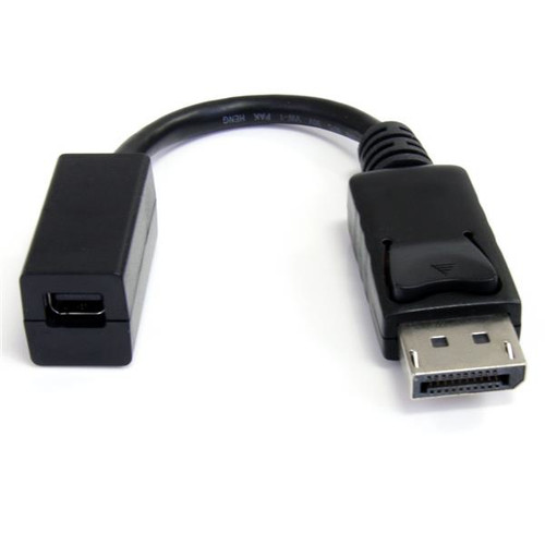 DP2MDPMF6IN | StarTech.com | DisplayPort cable 5.98" (0.152 m) Mini DisplayPort Black