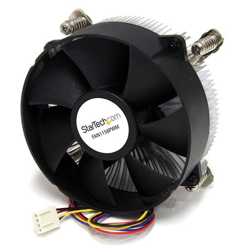 FAN1156PWM | StarTech.com | computer cooling system Processor Cooler Black