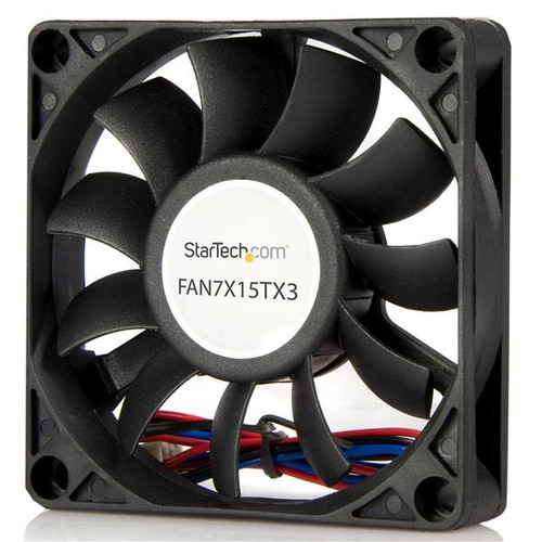 FAN7X15TX3 | StarTech.com | computer cooling system Computer case Fan 2.76" (7 cm) Black
