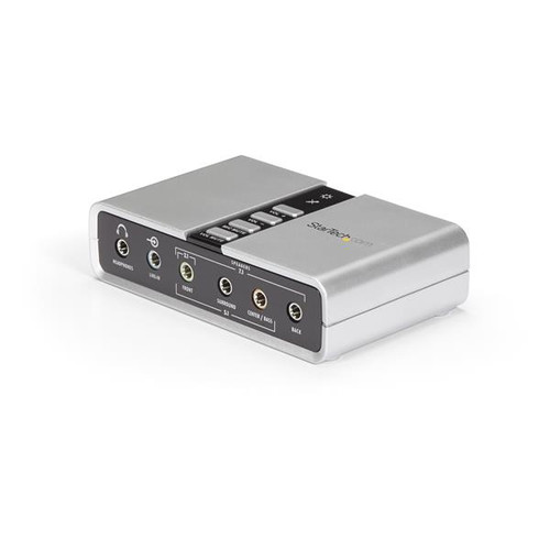 ICUSBAUDIO7D | StarTech.com | audio card 7.1 channels USB
