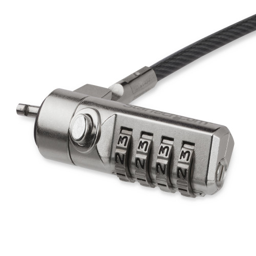 LTLOCK4D | StarTech.com | cable lock Black, Silver 78.7" (2 m) LTLOCK4D | StarTech.com | cable lock Black, Silver 78.7" (2 m)