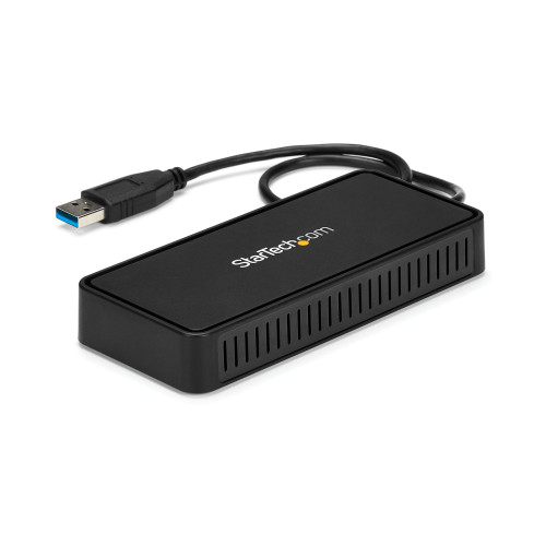 USBA2DPGB | StarTech.com | notebook dock/port replicator Wired USB 3.2 Gen 1 (3.1 Gen 1) Type-A Black USBA2DPGB | StarTech.com | notebook dock/port replicator Wired USB 3.2 Gen 1 (3.1 Gen 1) Type-A Black