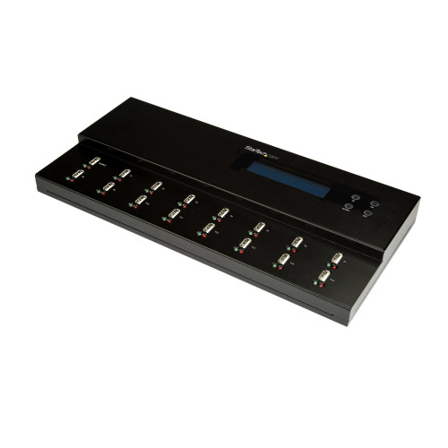 USBDUPE115 | StarTech.com | media duplicator USB flash drive duplicator 15 copies Black