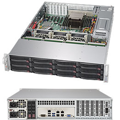 SSG-6028R-E1CR12H | Supermicro | 6028R-E1CR12H Intel® C612 LGA 2011 (Socket R) Rack (2U) Black SSG-6028R-E1CR12H | Supermicro | 6028R-E1CR12H Intel® C612 LGA 2011 (Socket R) Rack (2U) Black