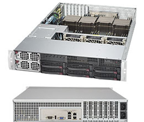 SYS-8028B-TR4F | Supermicro | 8028B-TR4F Intel® C602J LGA 2011 (Socket R) Rack (2U) Black