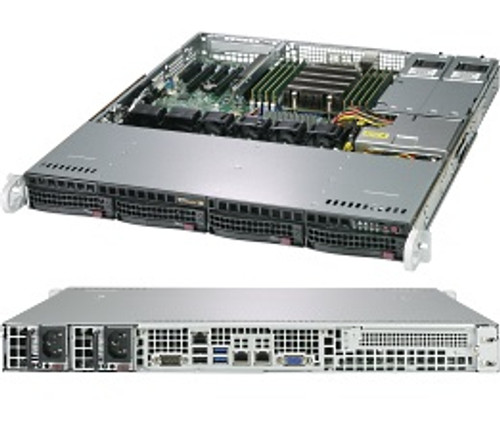 AS-1013S-MTR | Supermicro | A+ Server 1013S-MTR Socket SP3 Rack (1U) Black, Gray