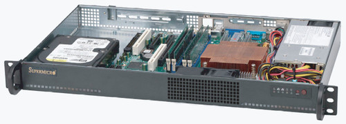 CSE-510L-200B | Supermicro | computer case Rack Black 200 W