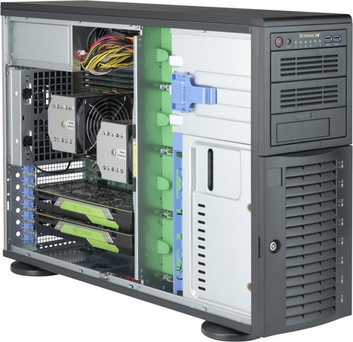 CSE-743AC-1K26B-SQ | Supermicro | computer case Full Tower Black 1200 W CSE-743AC-1K26B-SQ | Supermicro | computer case Full Tower Black 1200 W