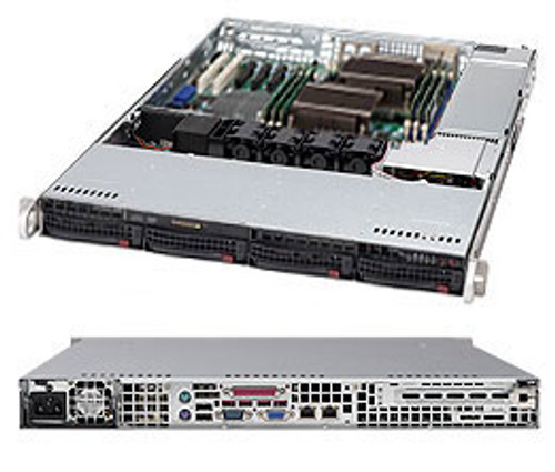 CSE-815TQC-605CB | Supermicro | computer case Rack Black 600 W CSE-815TQC-605CB | Supermicro | computer case Rack Black 600 W