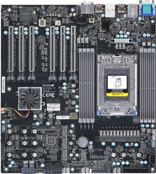 MBD-M12SWA-TF-O | Supermicro | MBD-M12SWA-TF Socket sWRX8 Extended ATX