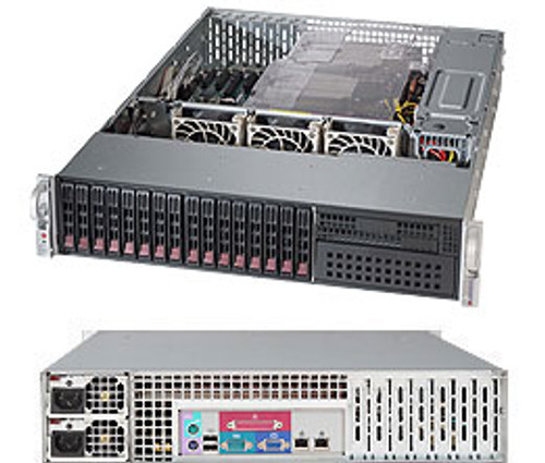 SYS-2028R-C1RT4+ | Supermicro | SuperServer 2028R-C1RT4+ Intel® C612 LGA 2011 (Socket R) Rack (2U) Black