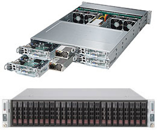SYS-2028TP-HTTR | Supermicro | SuperServer 2028TP-HTTR Intel® C612 LGA 2011 (Socket R) Rack (2U) Black