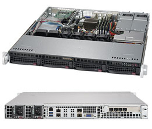 SYS-5018D-MHR7N4P | Supermicro | SuperServer 5018D-MHR7N4P Intel SoC BGA 1667 Rack (1U) Black