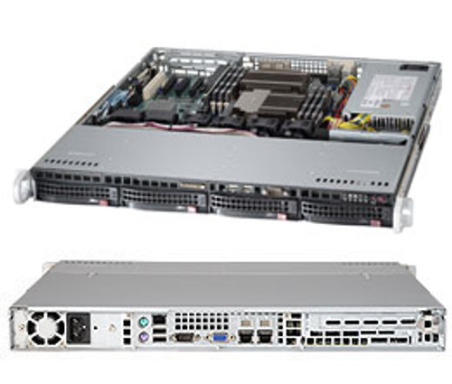 SYS-6017B-MTF | Supermicro | Superserver 6017B-MTF Intel® C602 LGA 1356 (Socket B2) Rack (1U) Black