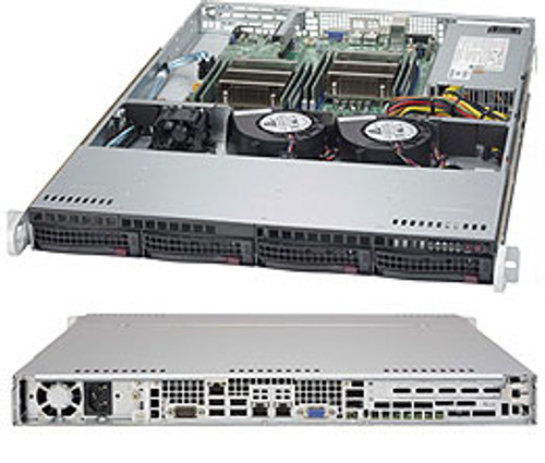 SYS-6018R-TD | Supermicro | SuperServer 6018R-TD Intel® C621 LGA 2011 (Socket R) Rack (1U) Black